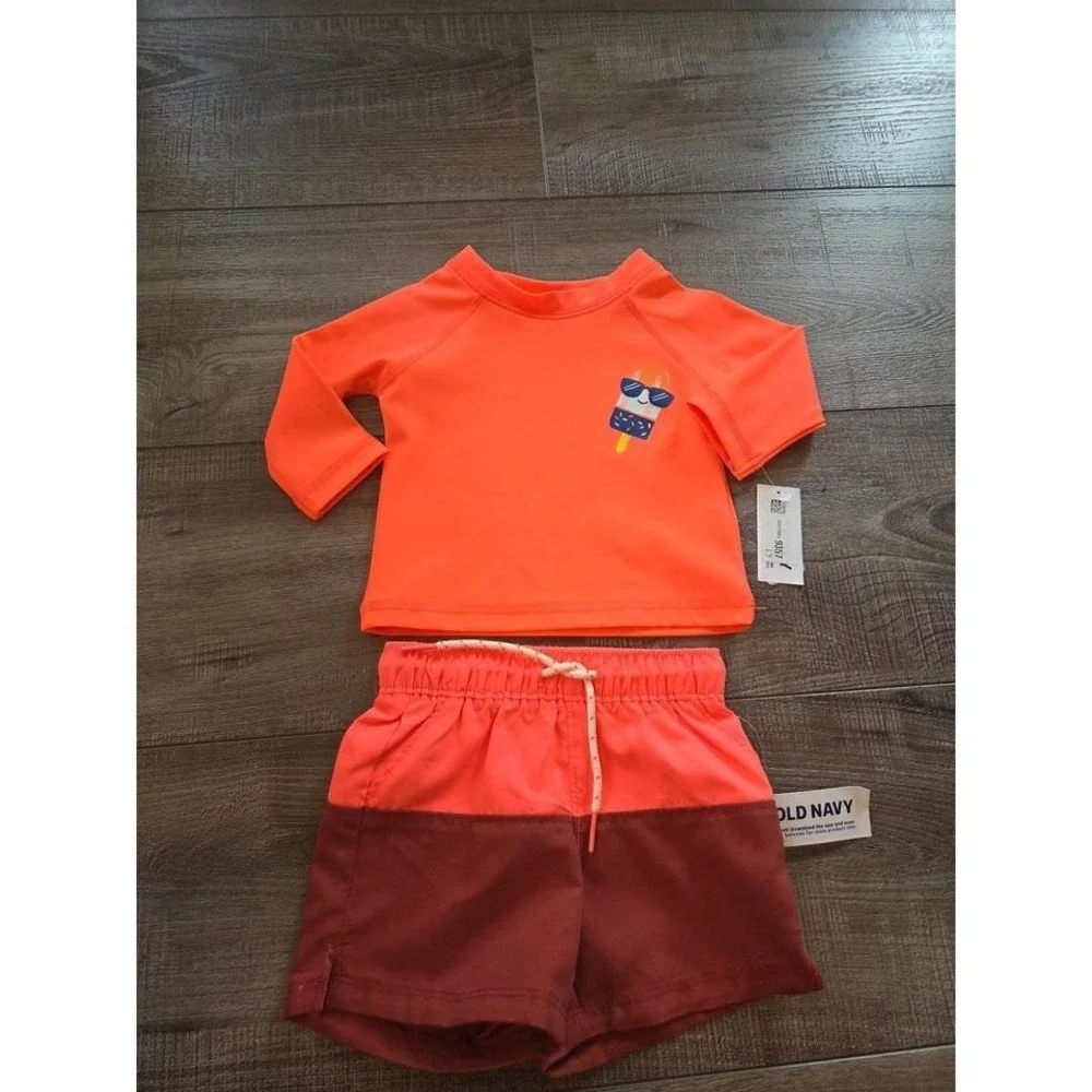Old‎ navy baby boy swimsuit 0-3 mos